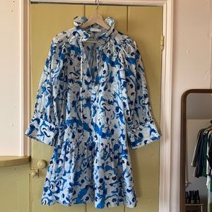 H&M Conscious Exclusive Voile Cotton Dress Size Small